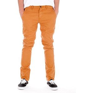 Wrangler Chino – jeans – recht – heren, Oranje (bruin oranje), 33W x 32L