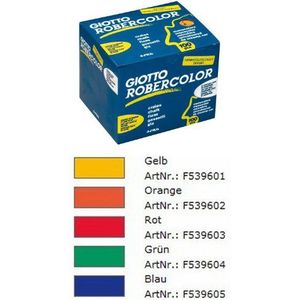 Giotto 5396 02 - RoberColor krijt, doos met 100 stuks, oranje