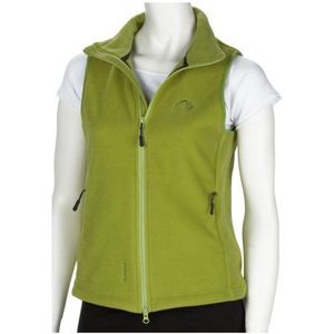 Tatonka Essential dames ""Montrose Lady Vest"" fleece vest, maat 36, groen oasis