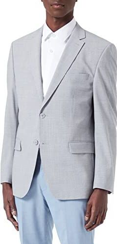 HECHTER PARIS - Colbert - Antraciet / Lichtgrijs - Regular Fit