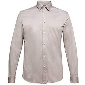 ESPRIT Collection Herenoverhemd, Bruin (244/Taupe 5), 37/38 NL