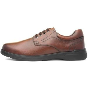 Hush Puppies - Marco - Leren Veterschoenen - Bruin