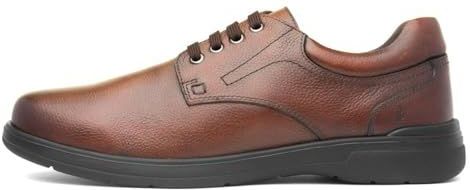 Hush Puppies - Marco - Leren Veterschoenen - Bruin
