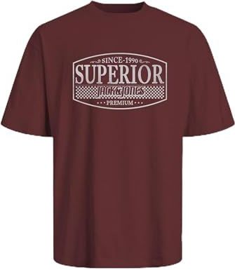 JACK & JONES Jprblunoah SS Tee FST, Poort., XS