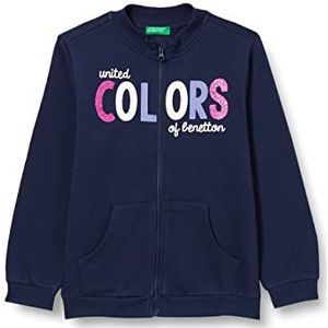 United Colors of Benetton Jack M/L 3J70G500V Cardigan-pullover, donkerblauw 252, 98 voor meisjes