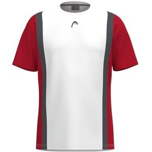 HEAD - Club 25 Tech Tee - T-shirt - Rood - Polyester