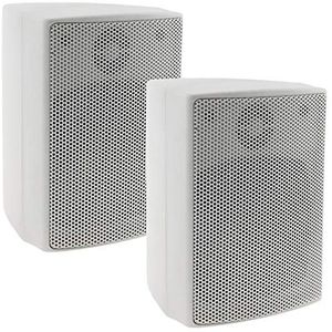 2-Weg Luidspreker - Wit - 40 Watt - Voor HiFi Stereosysteem