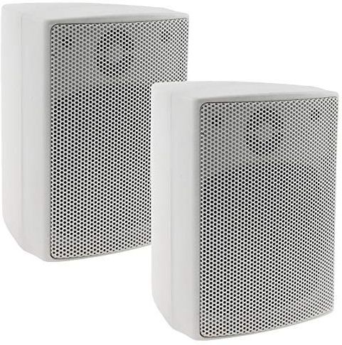 2-Weg Luidspreker - Wit - 40 Watt - Voor HiFi Stereosysteem