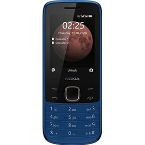Nokia 225 4G - 64MB Geheugen - Dual SIM - 2.4"" QVGA Display - Lange Batterijduur - Blauw