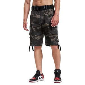 Brandit Savage Ripstop shorts voor heren, camouflage (dark camo), 5XL