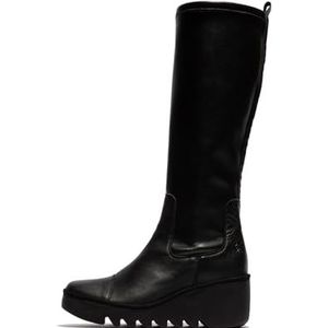 Fly London BADI601FLY Fashion dameslaarzen, zwart, maat 35, Zwart, 35 EU