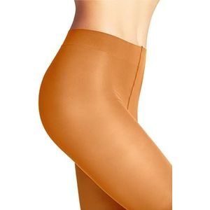 FALKE Dames Legging Pure Matt 50 DEN W LE Halfdoorzichtig eenkleurig 1 Paar, Orange (Toskana 1470) nieuw - milieuvriendelijk, S-M