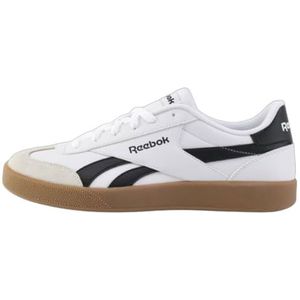 Reebok Unisex Smash Edge S Sneaker, wit zwart gom, 39 EU