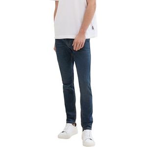 TOM TAILOR heren jeans, 10114 - Clean Dark Stone Blue Denim, 29W / 32L