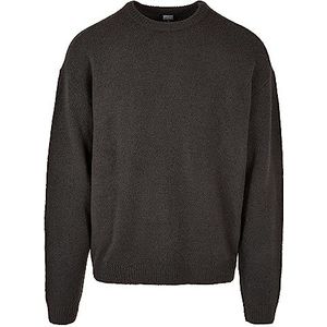 Urban Classics Herren Sweatshirt Oversized Chunky Sweater blackbird XL