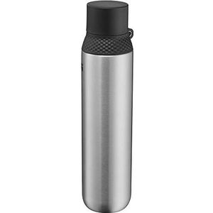 WMF Waterkant Iso2Go Drinkfles, roestvrij staal, 750 ml, thermosfles, thermosfles, geschikt voor koolzuur, autoclose-sluiting, lekvrij, BPA-vrij