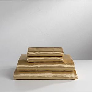 BALTIC LINEN Luxe Satijn Super Soft Sheet Sets, Volledig, Goud