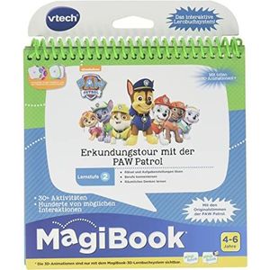 VTech 80-480204 leerniveau 2 - verkenningstour met de PAW Patrol MagiBook leerboeken, meerkleurig