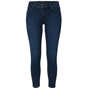 Lee Scarlett Cropped Jeans, voor dames, blauw (Dark Hunter Hw), 29W / 35L