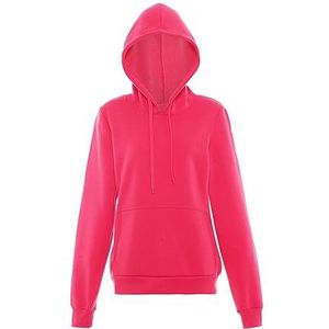 Mymo Athlsr Modieuze trui hoodie voor dames polyester roze maat XS, roze, XS