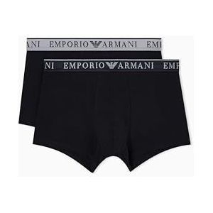 Emporio Armani - Boxershorts - Grijs/Zwart - 2 Pack