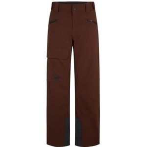 Ziener RAPPOLD Skibroek/Freeride | PFC-vrij, wol, gewatteerd, donkerbruin, S