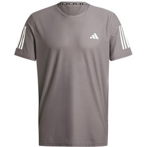adidas Heren Own the Run Tee, charcoal, S
