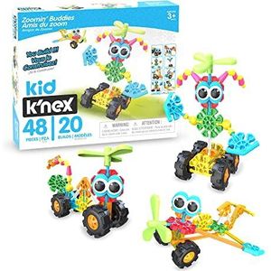 Basic Fun Kid K'Nex 85053 Zoomin' Buddies 20 Model Bouwset 48st