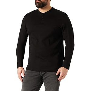 TOM TAILOR Men+ Heren Plussize Basic T-shirt, 29999 - Black, XXL