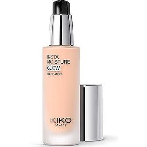KIKO Milano Instamoisture Glow Foundation 08, Hydraterende Vloeibare Foundation Met Een Glanzende Finish