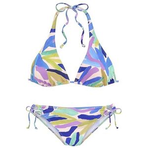 Beugelbikini - Gedrapeerd - All-over Patroon - Zonder Beugel