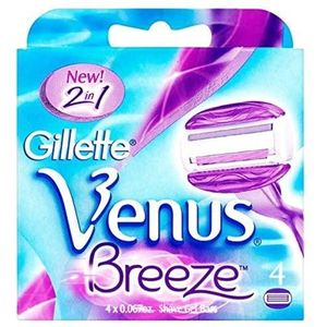 Gillette Venus Breeze 2 in 1 Scheer 4 Scheermesjes Patronen