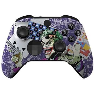 eXtremeRate Voorste Schaal Cover voor Xbox One Elite Series 2 (Model 1797),Shell Case &Accent Rings Vervanging voor Xbox Elite Series 2 Wireless Core Controller-Clown Cards