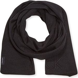 Calvin Klein Jeans Heren sjaal GABRIEL SCARF, zwart (black 001), One Size