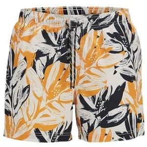 Jack & Jones Jpstmaui Jjswim Flower Aop AKM, Botercrème., XS