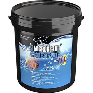 MICROBE-LIFT® - Koolpuree | Actieve aquariumkool voor schoon water | Verwijdert verontreinigingen, voedsel- en medicijnresten uit zoet- en zeeaquaria Inhoud: 11500g