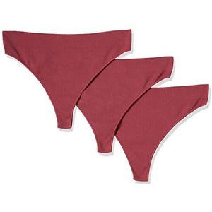 Only Tanga voor dames, Dry Rose/Pack: + 2 x Dry Rose, L-XL