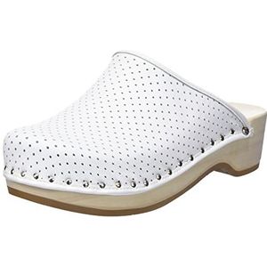 Berkemann Standaard Toeffler Slippers voor volwassenen, uniseks, wit wit wit 100, 44 EU