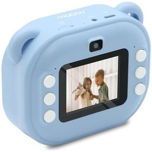 MOOOV 477522 Instant Camera en Camera voor kinderen, meisjes, jongens, blauw