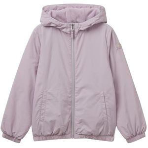 United Colors of Benetton - Veste - Aubergine - 100% Polyamide - Met Micro Polaire Doublure