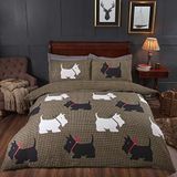 Dekbedovertrek - Grijs - Katoen - 2 Persoons