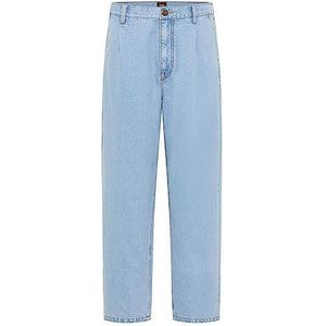 Lee Heren Loose Pleated Jeans, Cold AS Ice, W36 / L32, blauw, 36W x 32L