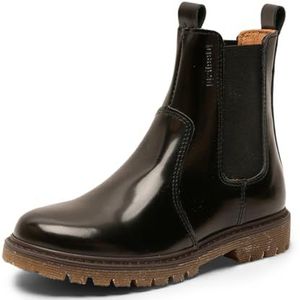 bisgaard Neel Fashion Boot, 10 UK Kind, Zwarte Polido, 10 UK Child