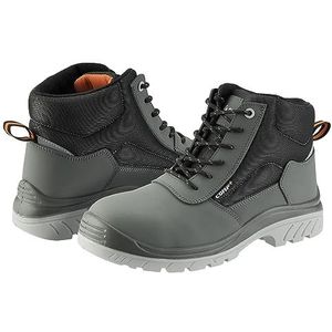 Bellota 72307GJS344 Veiligheidslaarzen Comp+ Nubuck S3 grijs voor heren en dames, uniseks volwassenen, 44 EU, Grijs, 44 EU