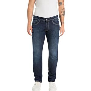 REPLAY Heren Jeans Rocco Comfort Fit, Dark Blue 007 (blauw), 30W / 30L, 007, donkerblauw, 30W / 30L