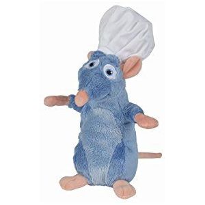 Disney - Ratatouille Remy Knuffeldier met muts, ± 20 cm, vanaf 0 maanden