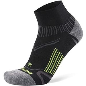 Balega Enduro Arch Support Performance Quarter Athletic Running Sokken voor Mannen en Vrouwen (1 paar), Zwart, Medium