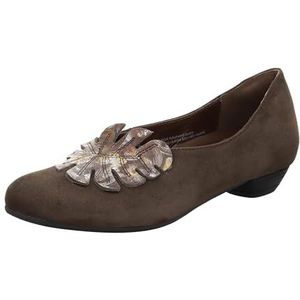 Think! Grace damespumps met lederen voering, Graphite Combi 2000, 38 EU