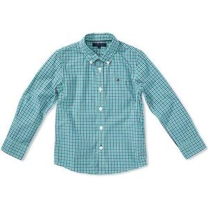 Tommy Hilfiger jongenshemd Windowpane Check Mini Shirt L/S / BJ57111777