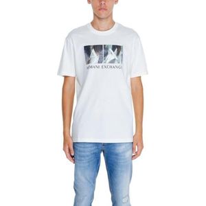 Armani Exchange Wit T-Shirt Met Logo